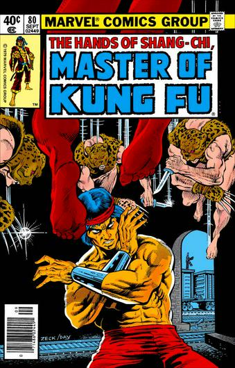 Master of Kung Fu [Newsstand] #80 (1979) Cover Art