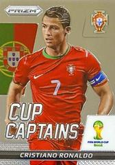 Cristiano Ronaldo #5 Soccer Cards 2014 Panini Prizm World Cup Captains Prices