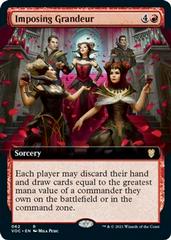 Imposing Grandeur [Extended Art] Magic Innistrad: Crimson Vow Commander Prices
