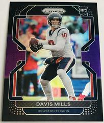 Davis Mills [Purple] #PB-15 Football Cards 2021 Panini Chronicles Prizm Black Prices