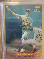 Mackey Morandini [Gold Rush] #460 Baseball Cards 1994 Score Prices