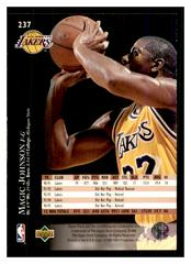 Back Side | Magic Johnson Basketball Cards 1995 Upper Deck
