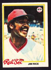 Jim Rice #163 Baseball Cards 1978 O Pee Chee Prices