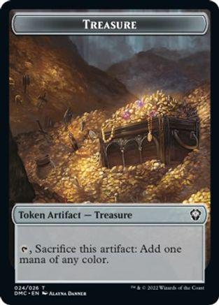 Treasure [Token] #24 Magic Dominaria United Commander