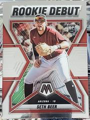 Seth Beer [Mosaic] Baseball Cards 2022 Panini Mosaic Rookie Debut Prices