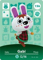 Gabi #156 [Animal Crossing Series 2] Amiibo Cards Prices