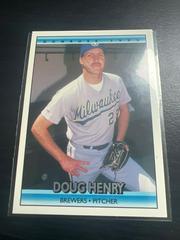 Doug Henry #663 Baseball Cards 1992 Donruss Prices
