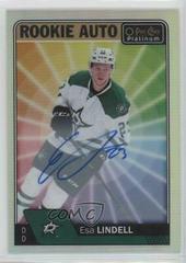 Esa Lindell [Rainbow Color Wheel] Hockey Cards 2016 O-Pee-Chee Platinum Rookie Autographs Prices