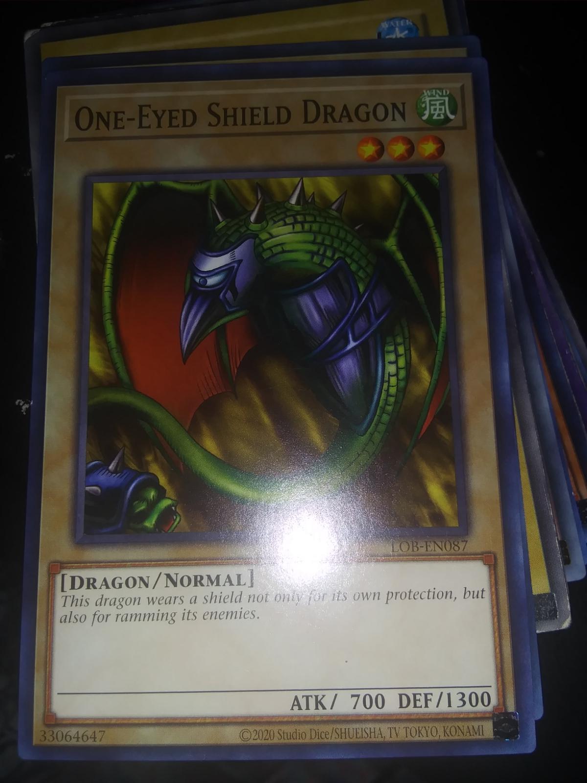 One Eyed Shield Dragon Ungraded Yugioh Legend Of Blue Eyes White