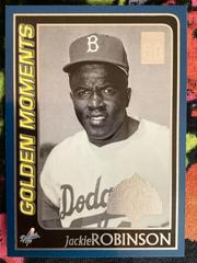 Jackie Robinson [Golden Moments] #161 Baseball Cards 2001 Topps Opening Day Prices