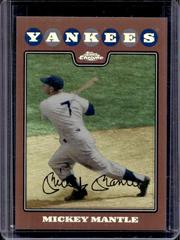 Mickey Mantle [Copper Refractor] #7 Baseball Cards 2008 Topps Chrome Prices