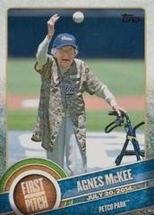 Agnes McKee #FP-06 Baseball Cards 2015 Topps First Pitch Prices