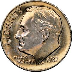 1982 [NO P] Coins Roosevelt Dime Prices