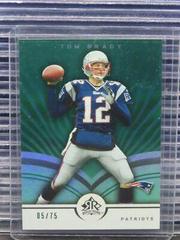 Tom Brady [Green] #55 Football Cards 2005 Upper Deck Reflections Prices