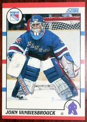 John Vanbiesbrouck Hockey Cards 1990 Score Prices