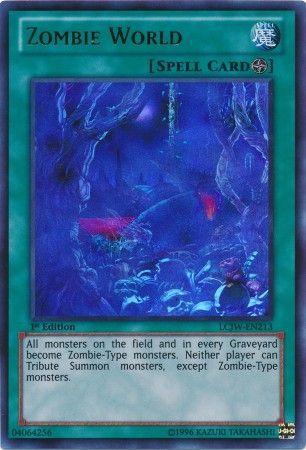 Zombie World LCJW-EN213 YuGiOh Legendary Collection 4: Joey's World Mega Pack