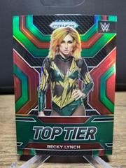 Becky Lynch [Green] Wrestling Cards 2023 Panini Prizm WWE Top Tier Prices