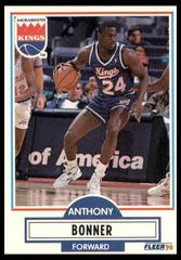 Anthony Bonner Basketball Cards 1990 Fleer Update Prices
