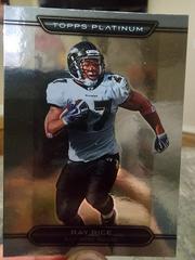 Ray Rice #163 Football Cards 2010 Topps Platinum Prices