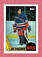 John Vanbiesbrouck #36 Hockey Cards 1987 Topps Prices