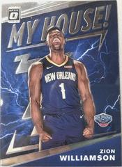 Zion Williamson Basketball Cards 2019 Panini Donruss Optic My House Prices