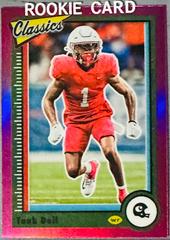 Tank Dell [Pink] #19 Football Cards 2023 Panini Chronicles Draft Picks Classics Premium Edition Prices