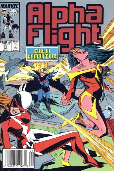 Alpha Flight #72 (1989) Comic Books Alpha Flight