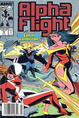 Alpha Flight #72 (1989) Comic Books Alpha Flight Prices