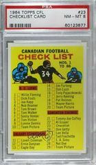 Checklist 1-88 Football Cards 1964 Topps CFL Prices