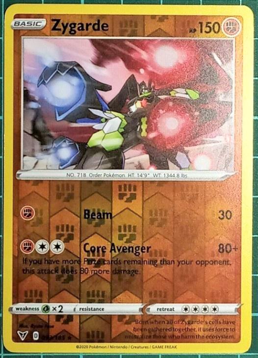 Zygarde [Reverse Holo] 93 Prices Pokemon Vivid Voltage Pokemon Cards