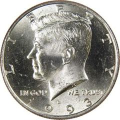 1993 D Coins Kennedy Half Dollar Prices