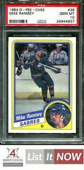 Mike Ramsey Hockey Cards 1984 O-Pee-Chee Prices