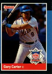 Gary Carter #41 Baseball Cards 1988 Panini Donruss All Stars Prices