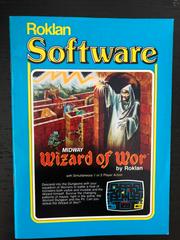 Manual | Wizard of Wor Atari 400