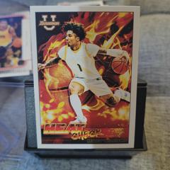 Mikey Williams Basketball Cards 2021 Bowman University Heat Check Prices
