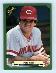 Pete Rose Baseball Cards 1987 Classic MLB Game Prices