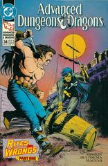Advanced Dungeons & Dragons #34 (1991) Comic Books Advanced Dungeons & Dragons Prices