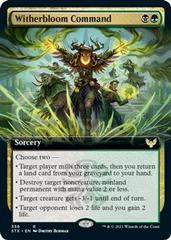 Witherbloom Command [Extended Art Foil] Magic Strixhaven School of Mages Prices