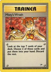 Misty's Wrath #114 Pokemon Gym Heroes Prices