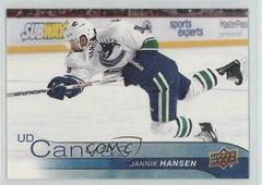 Jannik Hansen Hockey Cards 2016 Upper Deck Canvas Prices