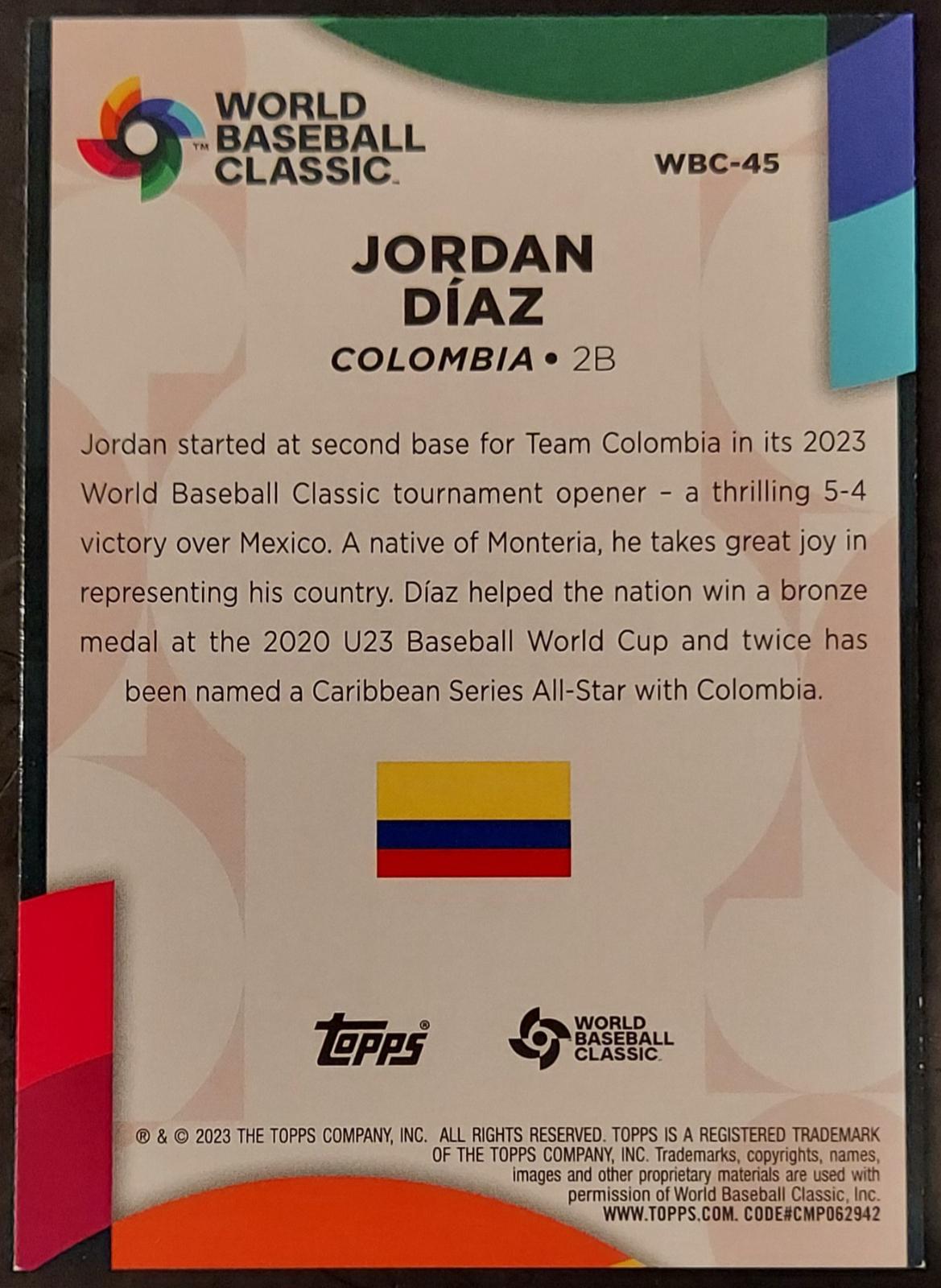 Bowman Baseball Cards 2025 2023 Topps World Baseball Classic