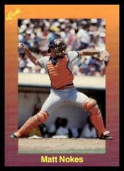 Matt Nokes Baseball Cards 1989 Classic Travel Update I Prices