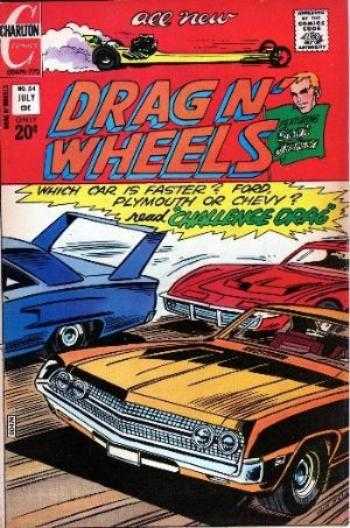 Drag N' Wheels #54 (1969) Comic Books Drag N' Wheels