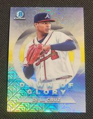 Jasseel De La Cruz [Mega Box Mojo] Baseball Cards 2020 Bowman Chrome Dawn of Glory Prices