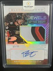 Brayden Tracey Hockey Cards 2022 Upper Deck Black Diamond Jewels of the Draft Prices