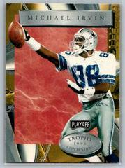 Michael Irvin #88 Football Cards 1996 Playoff Trophy Contenders Prices