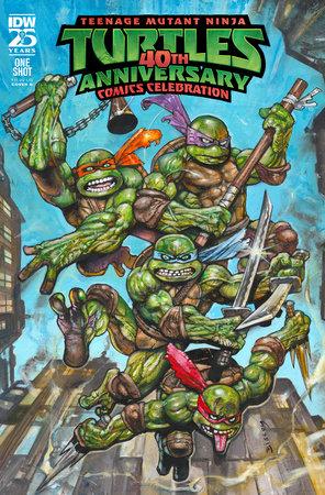 Teenage Mutant Ninja Turtles: 40th Anniversary Comics Celebration [Bisley] #1 (2024) Comic Books Teenage Mutant Ninja Turtles: 40th Anniversary Comics Celebration