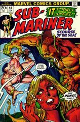 Sub-Mariner #58 (1973) Comic Books Sub-Mariner Prices