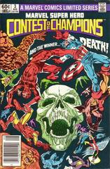 Marvel Super Hero Contest of Champions [Newsstand] #3 (1982) Comic Books Marvel Super Hero Contest of Champions Prices
