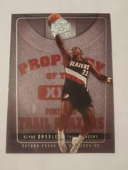 Clyde Drexler #24 Basketball Cards 2004 Skybox Fresh Ink Prices